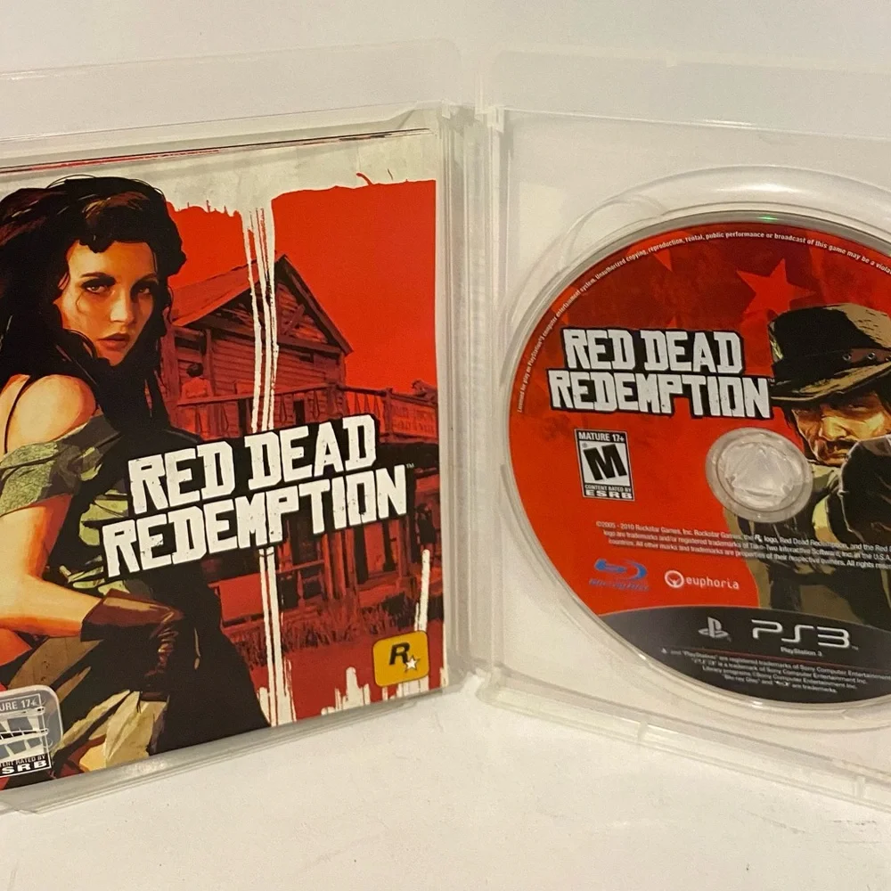 PS3 PlayStation games Red Redemption Grand Theft Auto 4 Farcry 3